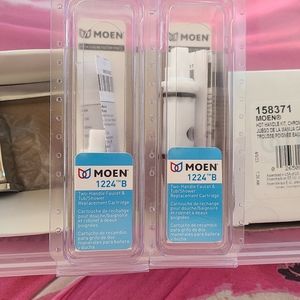 Moen Chrome Faucet Handle for Bathroom from the Boardwalk collection. NEW!